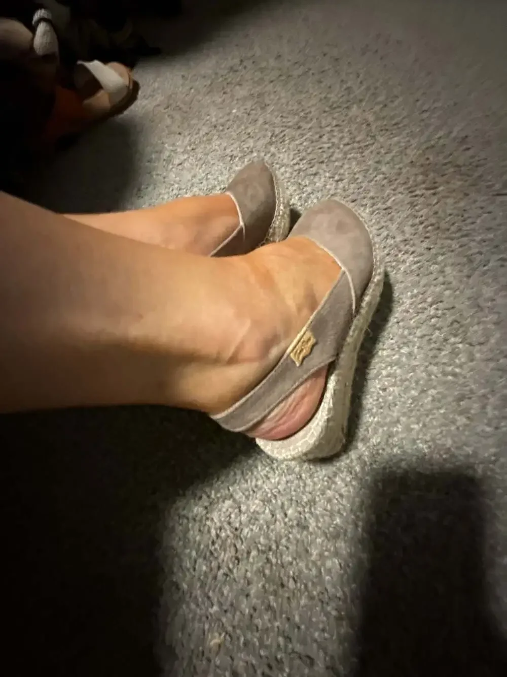 Toni Pons Suede Slingback Wedge Espadrilles